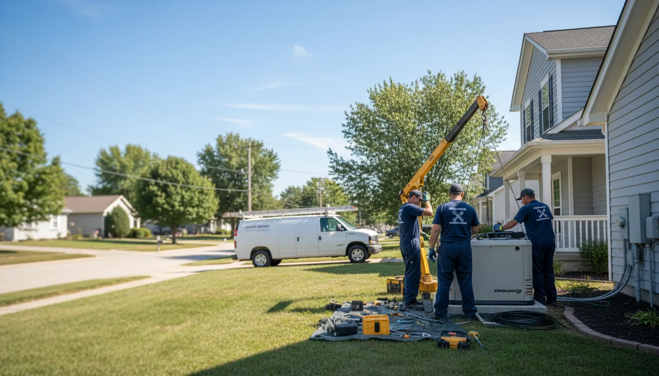 Generator Installation in East Lynn, IL near me